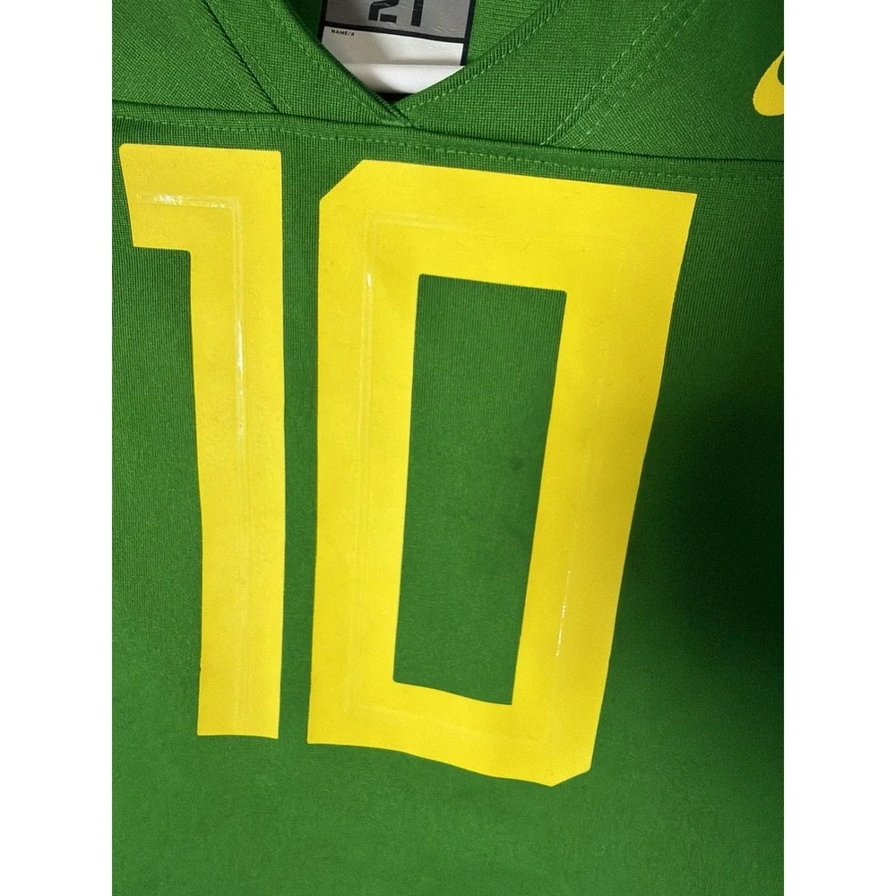 Nike Toddler #10 Oregon Ducks Green Football Jersey Size 2T Kids